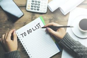 Making a Divorce To-Do List to Stay Organized
